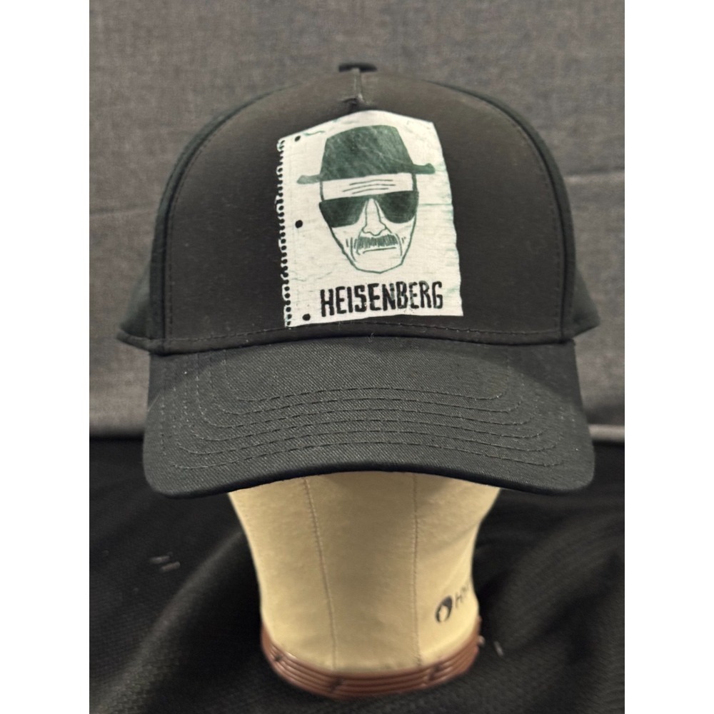 Breaking Bad Baseball Cap Men One Size Black Cotton Casual Heisenberg Sketch Hat